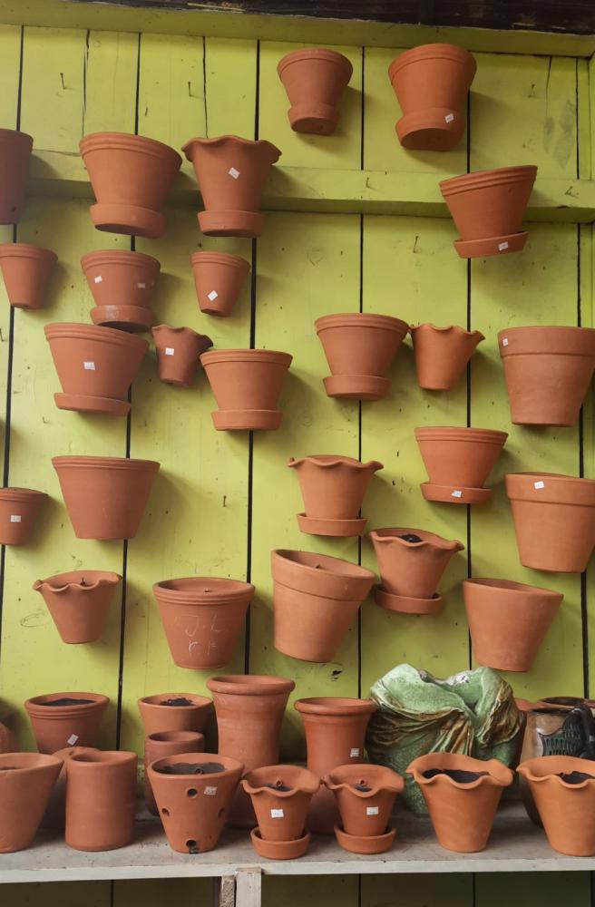 Vasos Cerâmica, Concreto E Plástico